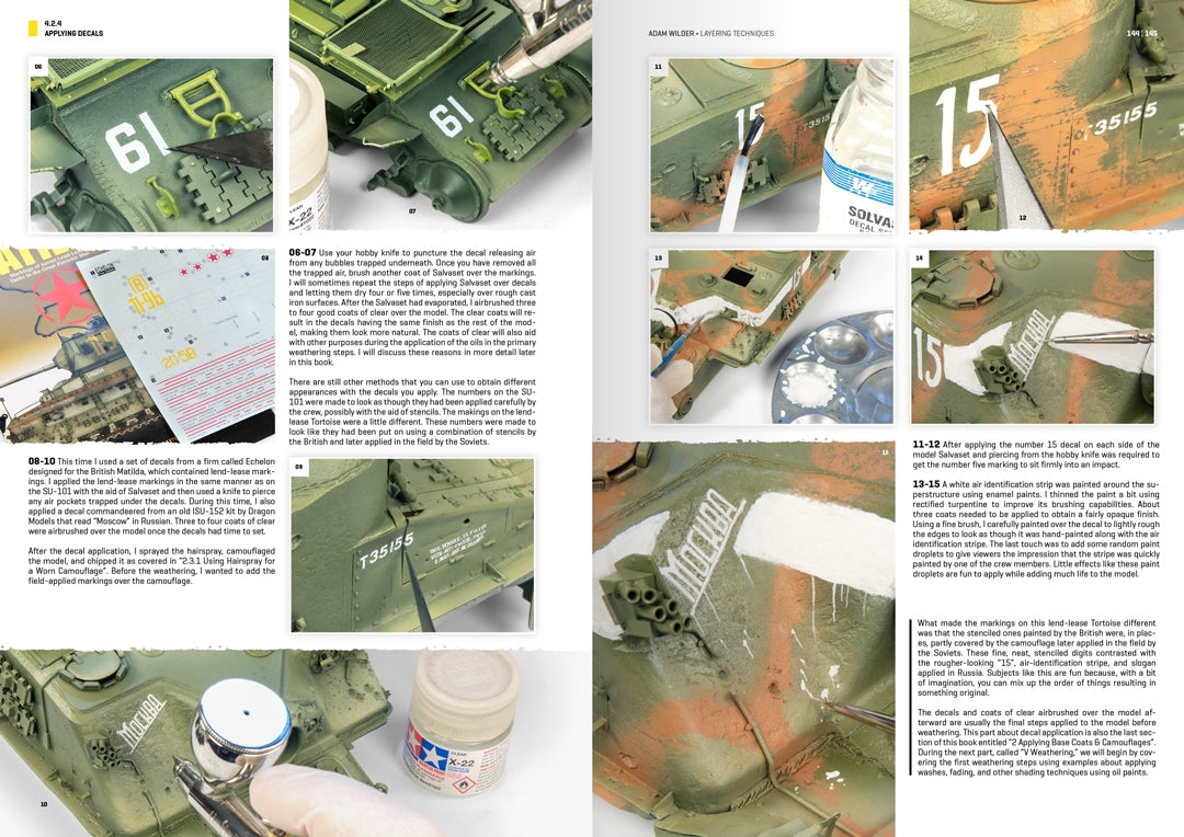 AK Interactive AK130009 ADAM WILDER – MODELING THEORETICAL SOVIET SUBJECTS OF THE GREAT PATRIOTIC WAR – LAYERING TECHNIQUES (English) – Bild 7