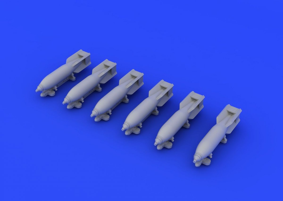 Eduard 672069 B.534 bombs &amp;amp; racks 1/72 (EDUARD) – Bild 5