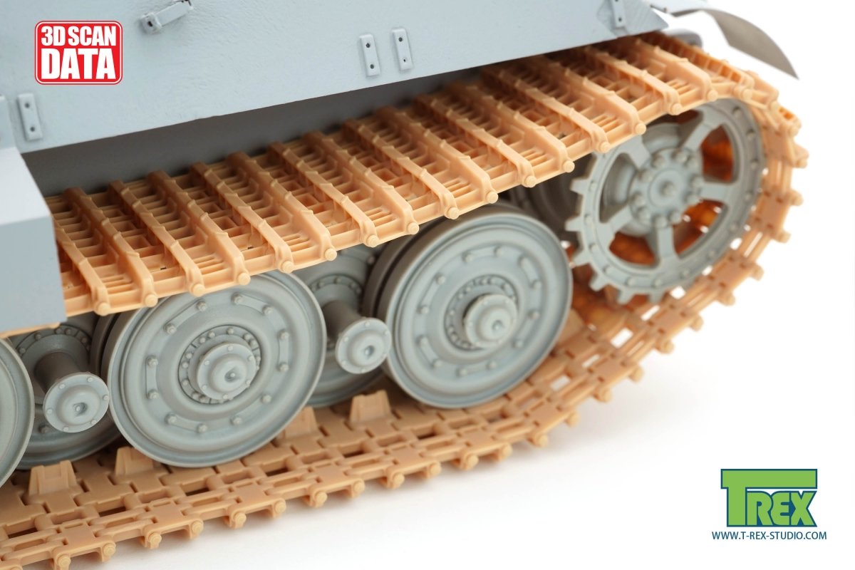T-Rex Studio TR85051 Chenilles King Tiger, motif initial, échelle 2, 1/35 – image 3