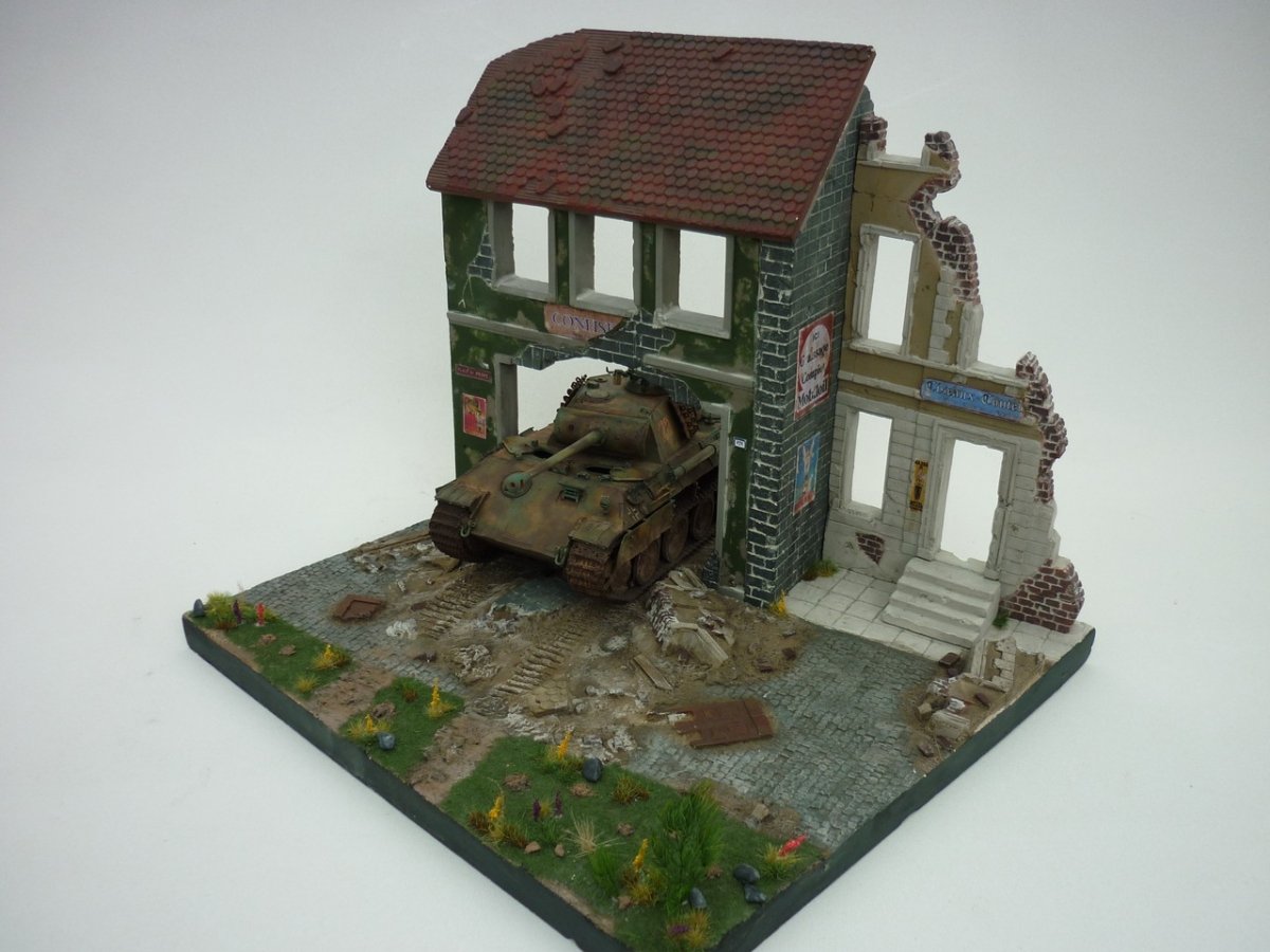 RT-Diorama 35130 Diorama-Base: &amp;quot;Der Durchbruch&amp;quot; im Maßstab 1/35 – immagine 8
