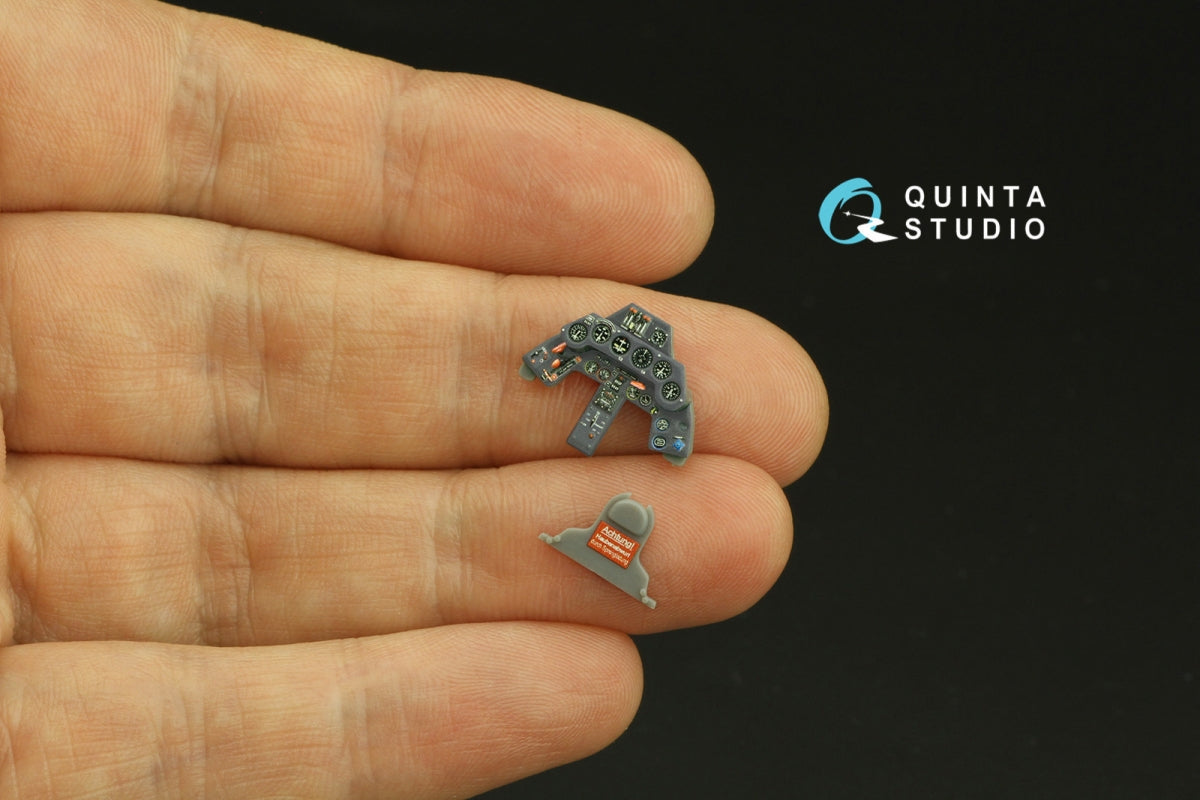 Quinta Studio QD48314 Fw 190A-3 3D-Printed &amp;amp; colored Interior on decal paper (Tamiya) 1/48 – Bild 5