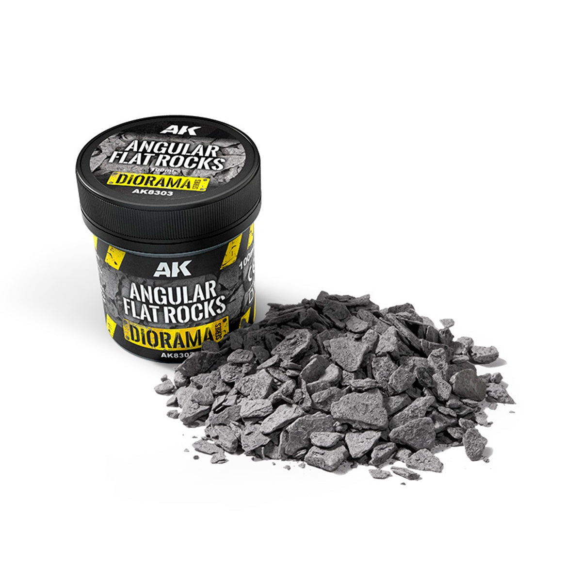 AK Interactive AK8303 ANGULAR FLAT ROCKS 100ml