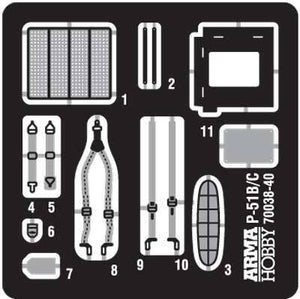 Arma Hobby 70040 F-6C Mustang™ Expert Set 1/72 – Bild 4