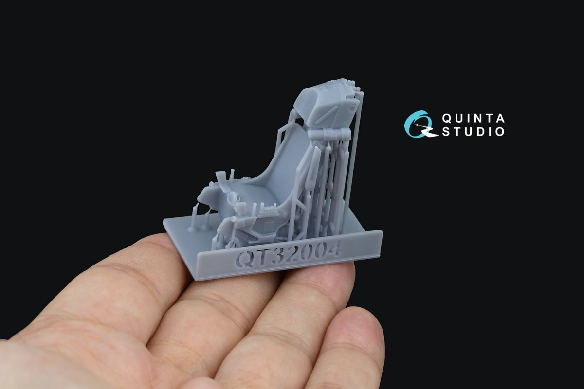 Quinta Studio QR+32038 K-36DM Series2 (early) ejection seat (for MiG-29, MiG-31, Su-27, Su-33 aircraft until 2007) (All kits) 1/32 – immagine 5