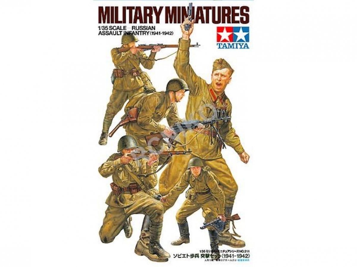 Tamiya 35311 Russian Assault Infantry(1941-1942) 1/35