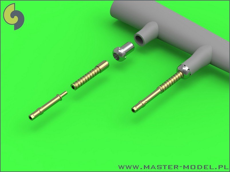 Master AM-24-009 Hawker Hurricane Mk IIC - Hispano Mk I 20mm cannons (with flat recoil springs) 1/24 – Bild 2