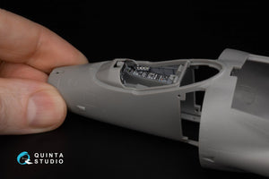 Quinta Studio QD48343 Sea Harrier FRS.1 3D-Printed &amp;amp; colored Interior on decal paper (Kinetic) 1/48 – Bild 10