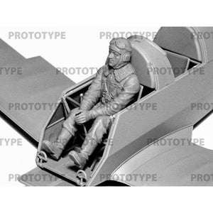 ICM 32111 WWII Axis Pilots in the cockpit German, Italian, Japanese 1/32 – obrázek 3