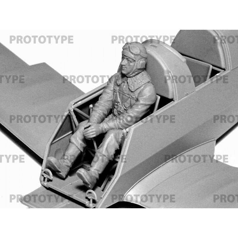 ICM 32111 WWII Axis Pilots in the cockpit German, Italian, Japanese 1/32 – obrázek 3
