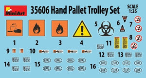 MiniArt 35606 HAND PALLET TRUCK SET 1/35 – image 2