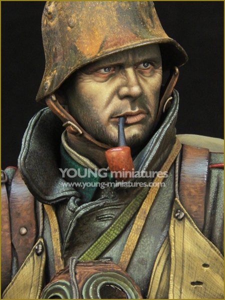 Young Miniatures YM1857 GERMAN STORMTROOPER WWI 1/10 – obrázek 8