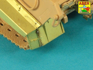 Aber 48053 Jagdtiger Sd.Kfz. 186 – Front &amp;amp; Rear Fenders 1/48 – image 3