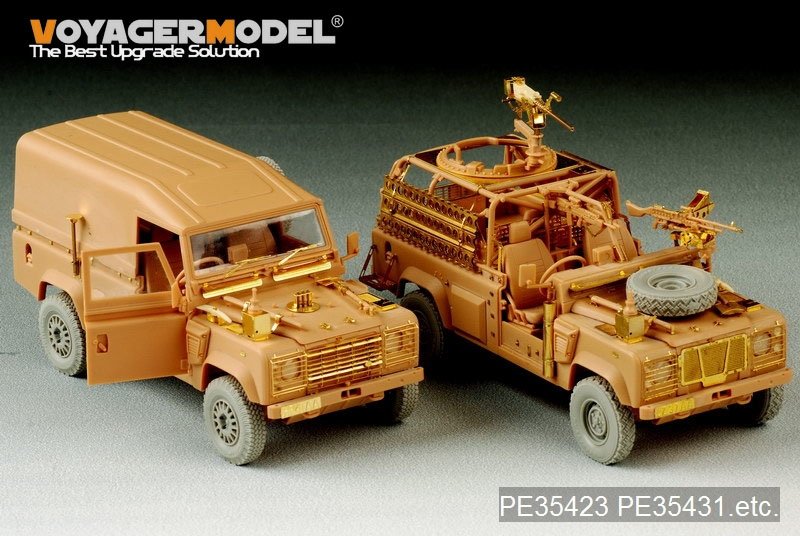 Voyager Model PE35423 Modern British Defender 110 Hardtop for HOBBY BOSS 82448 1/35 – imagen 13