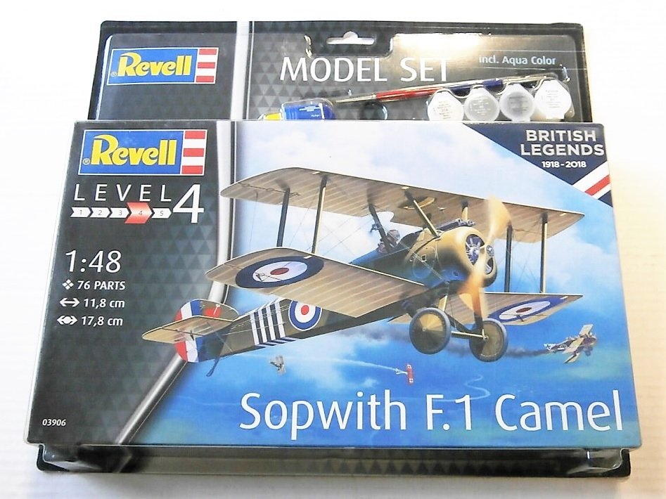 Revell 63906 Sopwith F.1 Camel Model Set 1/48