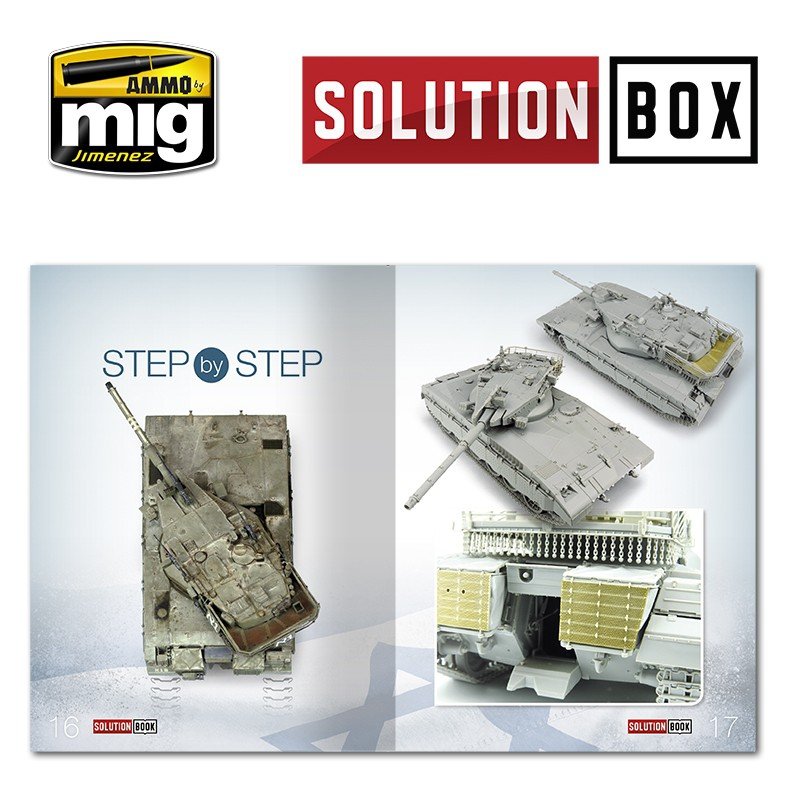 Ammo of Mig 6501 SOLUTION BOOK HOW TO PAINT IDF VEHICLES (Multilingual) – Bild 3