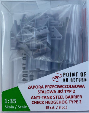 Point of no Return 3522015 Hedgehog Anti-Tank Barricade 2 1/35 – image 8