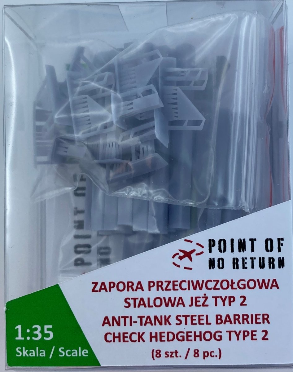 Point of no Return 3522015 Hedgehog Anti-Tank Barricade 2 1/35 – image 8