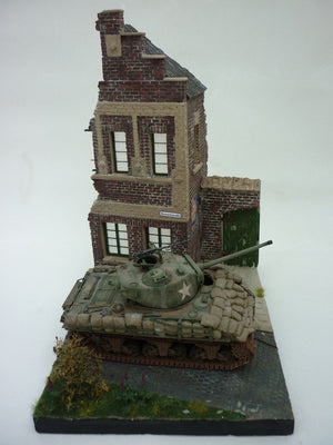 RT-Diorama 35202 Diorama-Base:Brick House Ruin 1/35 – imagen 8