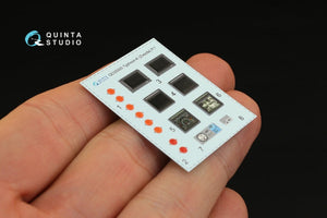 Quinta Studio QD35005 MRAP Typhoon-K 3D-Printed &amp;amp; colored Interior on decal paper (for Zvezda kits) 1/35 – immagine 2