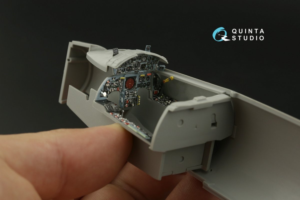 Quinta Studio QDS-32141 F-104G 3D-Printed &amp;amp; colored Interior on decal paper (Italeri) (small version) 1/32 – obrázek 10
