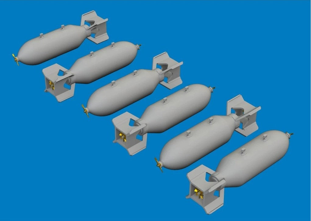 Eduard 672394 US 500lb bombs PRINT 1/72 – imagen 2