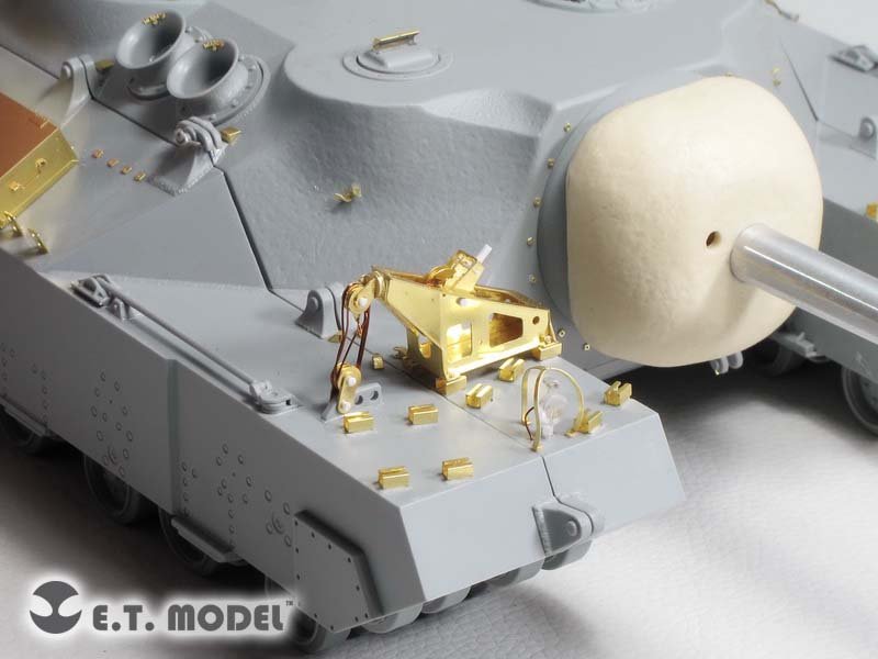 ET Model E35-162 US ARMY T28 Super Heavy Tank (For DRAGON 6750) (1/35) – obrázek 9