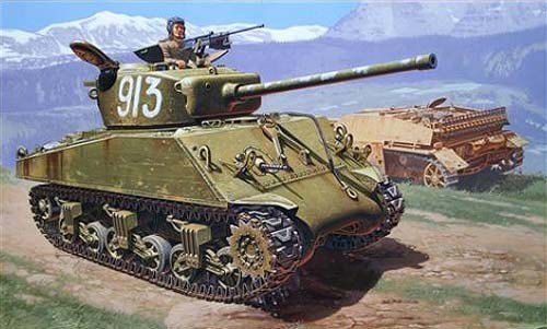 Italeri 6483 American Mmedium tank M4A2 Wet Sherman (1/35)