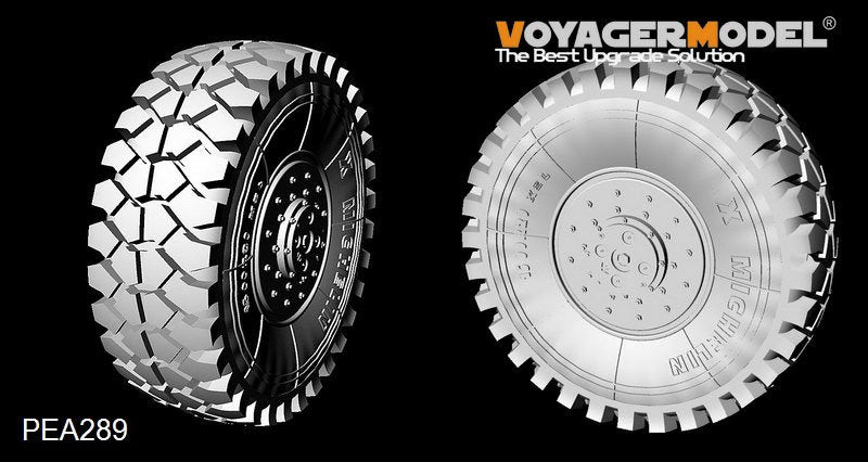 Roues de route Voyager Model PEA289 M1070 de l'armée américaine moderne (9 pièces) (Pour Hobby Boss) 1/35