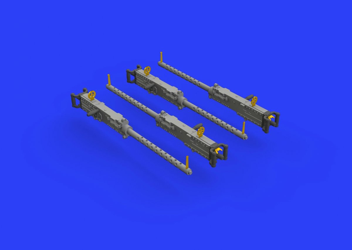 Eduard 648458 M2 Brownings w/ handles for aircraft 1/48 – image 3