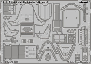 Eduard 32912 Spitfire Mk. IXc interior REVELL 1/32 – imagen 2