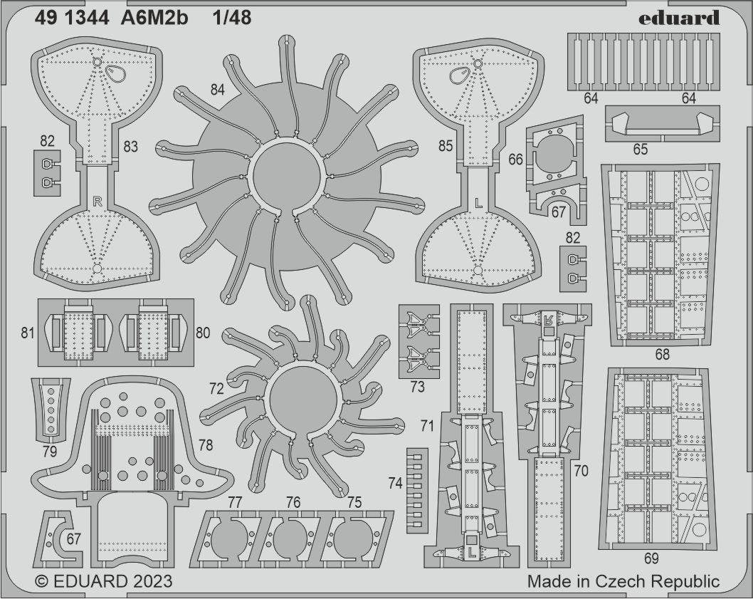 Eduard 491344 A6M2b ACADEMY 1/48 – image 2