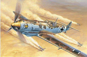 Trumpeter 02290 German IIWW fighter Messerschmitt Bf 109E-4/Trop 1/32