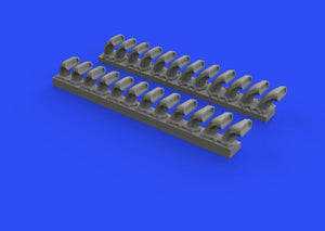 Eduard 648508 P-400 exhaust stacks 1/48 EDUARD – image 2
