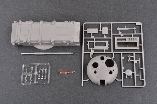 Trumpeter 01550 Russian T-62 Mod.1975 With KMT-6 Mine Plow 1/35 – obrázek 11