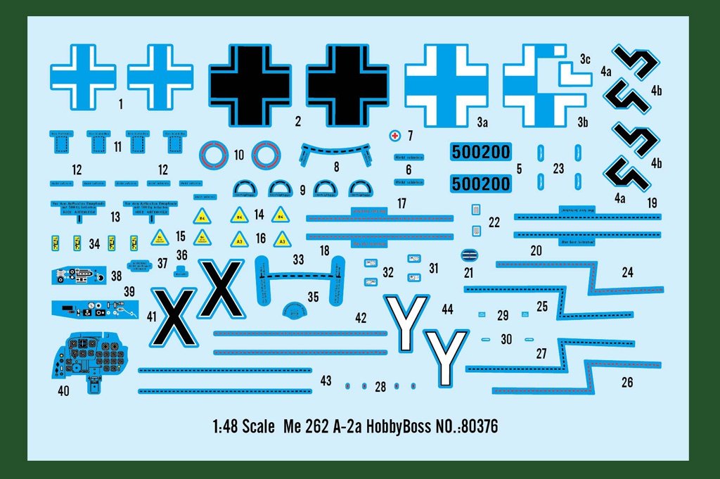 Hobby Boss 80376 Me 262 A-2a 1/48 – Bild 3