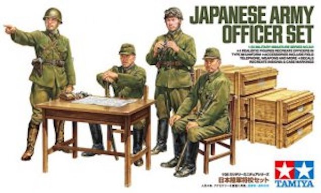 Tamiya 35341 Coffret Officier de l'Armée Japonaise (1/35)