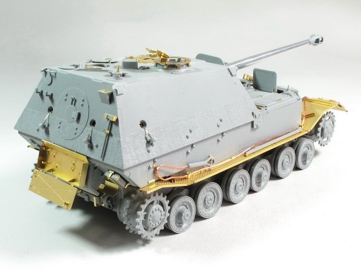 ET Model E35-215 WWII German Ferdinand/Elefant Schwerer Jagdpanzer Fenders (For DRAGON Kit) (1/35) – obrázek 3