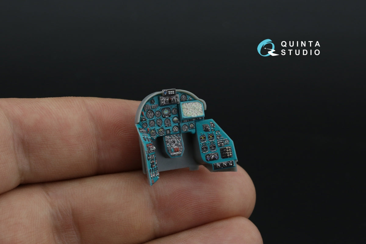 Quinta Studio QDS+48516 Mi-24P Hind-F 3D-Printed colored Interior on decal paper (Trumpeter) (small version) (with 3D-printed resin parts) 1/48 – image 10