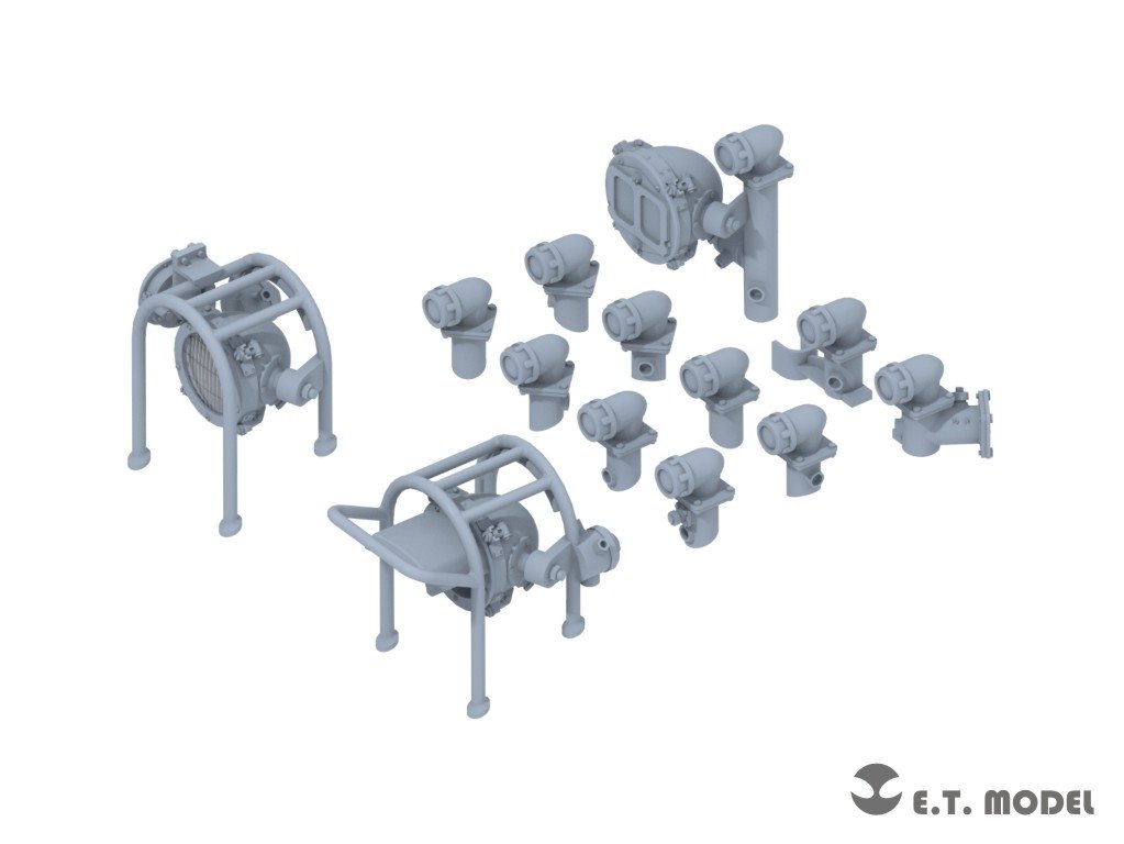 ET Model P35-270 Lights Set for Russian T-72 Family ( 3D Print ) 1/35 – immagine 2