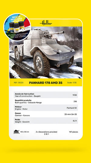 Heller 35325 Panhard 178 Starter Kit 1/35 – image 7