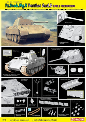 Dragon 6813 Pz.Beob.Wg.V Ausf.D Early Production 1/35 – Bild 2