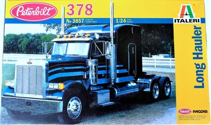 Italeri 3857 Camion américain Peterbilt 378 Long Hauler (1/24)