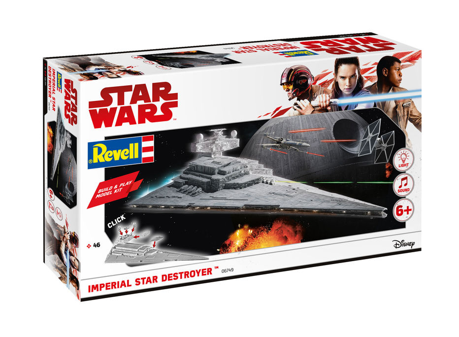 Revell 06749 Build/Play Imperial Star Destroyer 1/4000