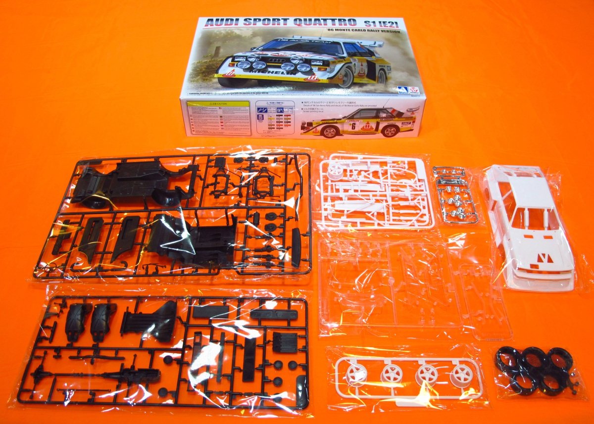 Beemax 24017 Audi Sport Quattro S1 [E2] 1986 Monte Carlo Rally Version 1/24 – Bild 4