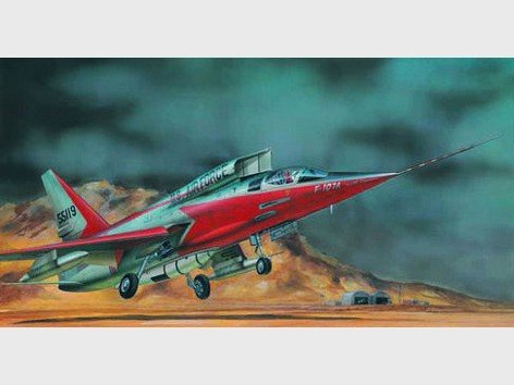 Trumpeter 01605 North American F-107A Ultra Saber (1/72)