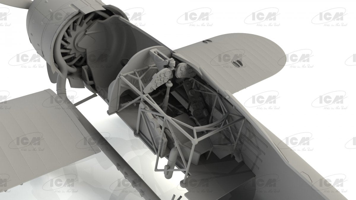 ICM 32021 CR. 42 LW, WWII German Luftwaffe Ground Attack Aircraft 1/32 – obrázek 10