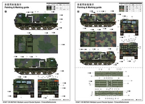 Trumpeter 01047 M270/A1 Multiple Launch Rocket System Finland/Netherlands 1/35 – Bild 2