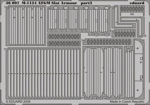 Eduard 36097 M-1134 ATGM slat armor 1/35 AFV Club – image 2