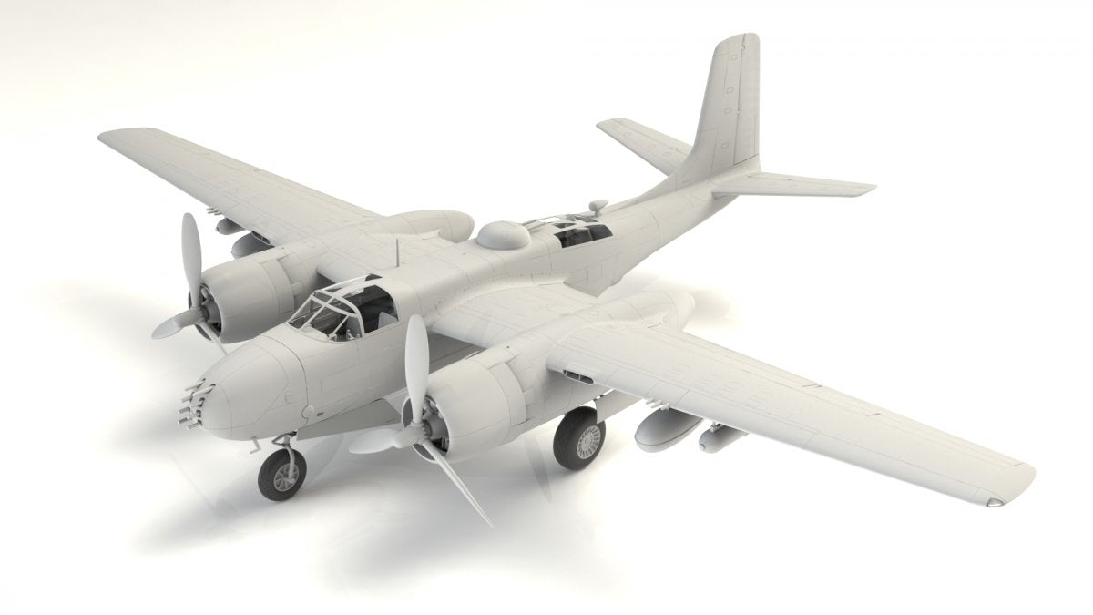 ICM 48285 A-26В Invader Pacific War Theater, WWII American Bomber 1/48 – image 2