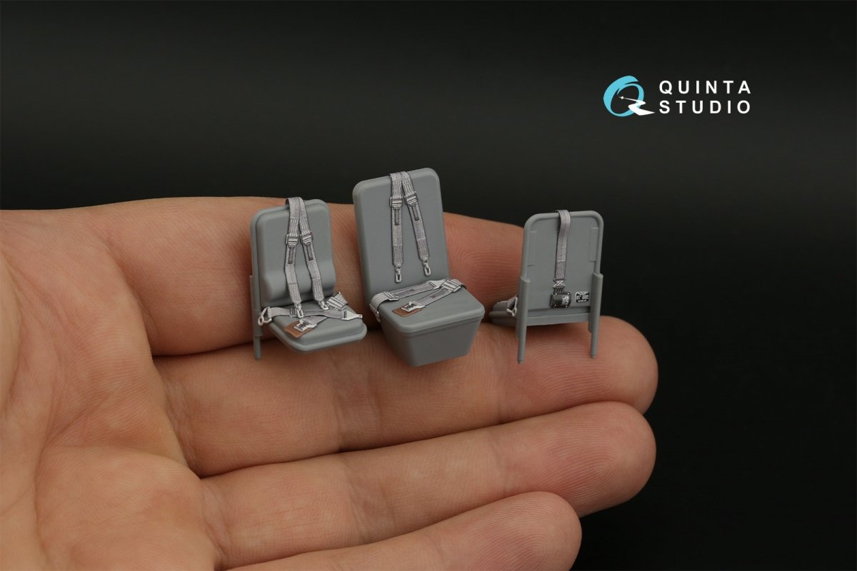 Quinta Studio QD35100 CH-54A 3D-Printed &amp;amp; colored Interior on decal paper (ICM) 1/35 – obrázek 4